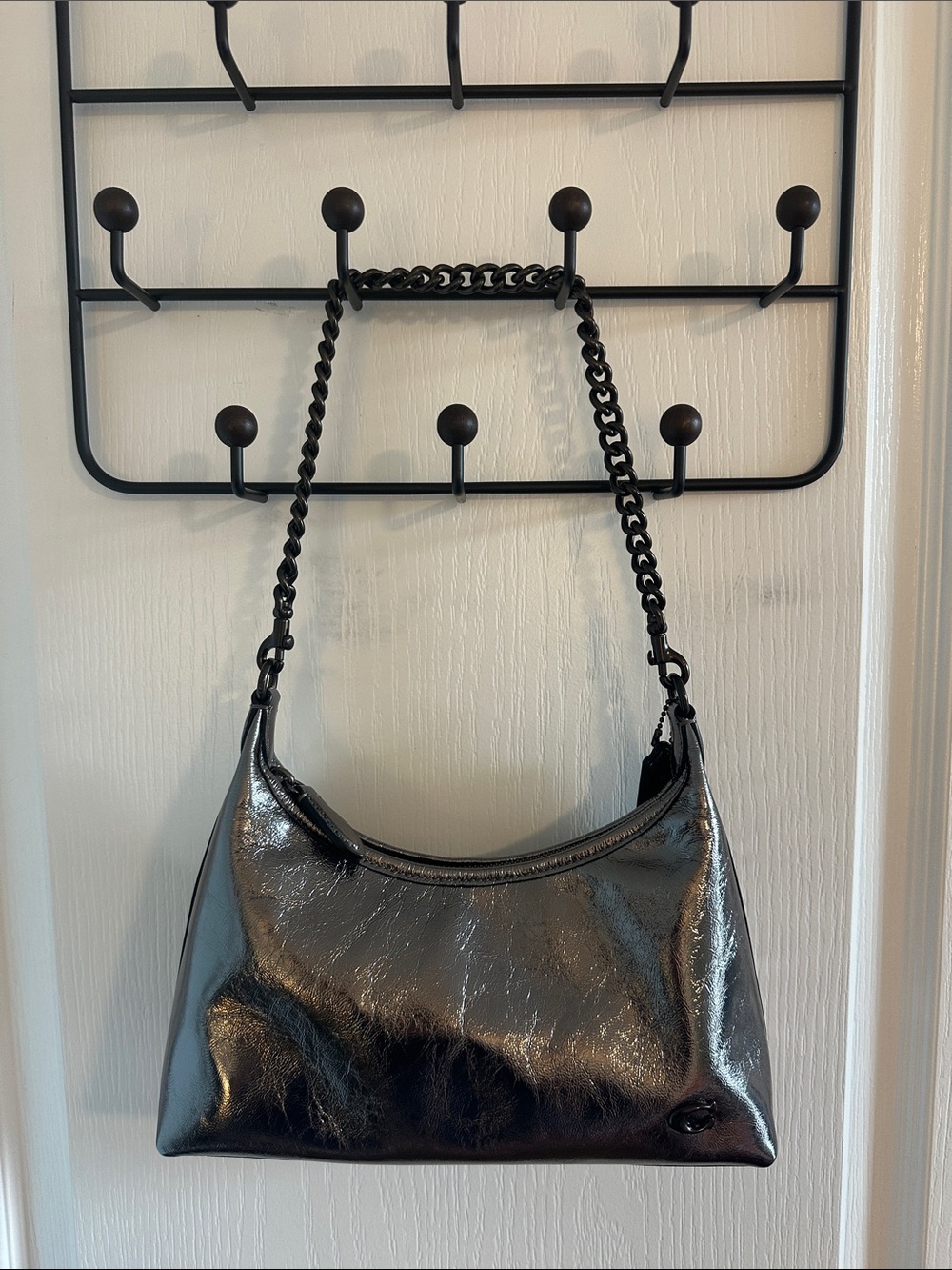 Coach - Juliet Shoulder Bag 25 in Pewter/Anthracite - Picture 3 of 6